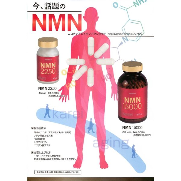 画像4: NMN2250(ニコチンアミドモノヌクレオチド)45カプセル (4)